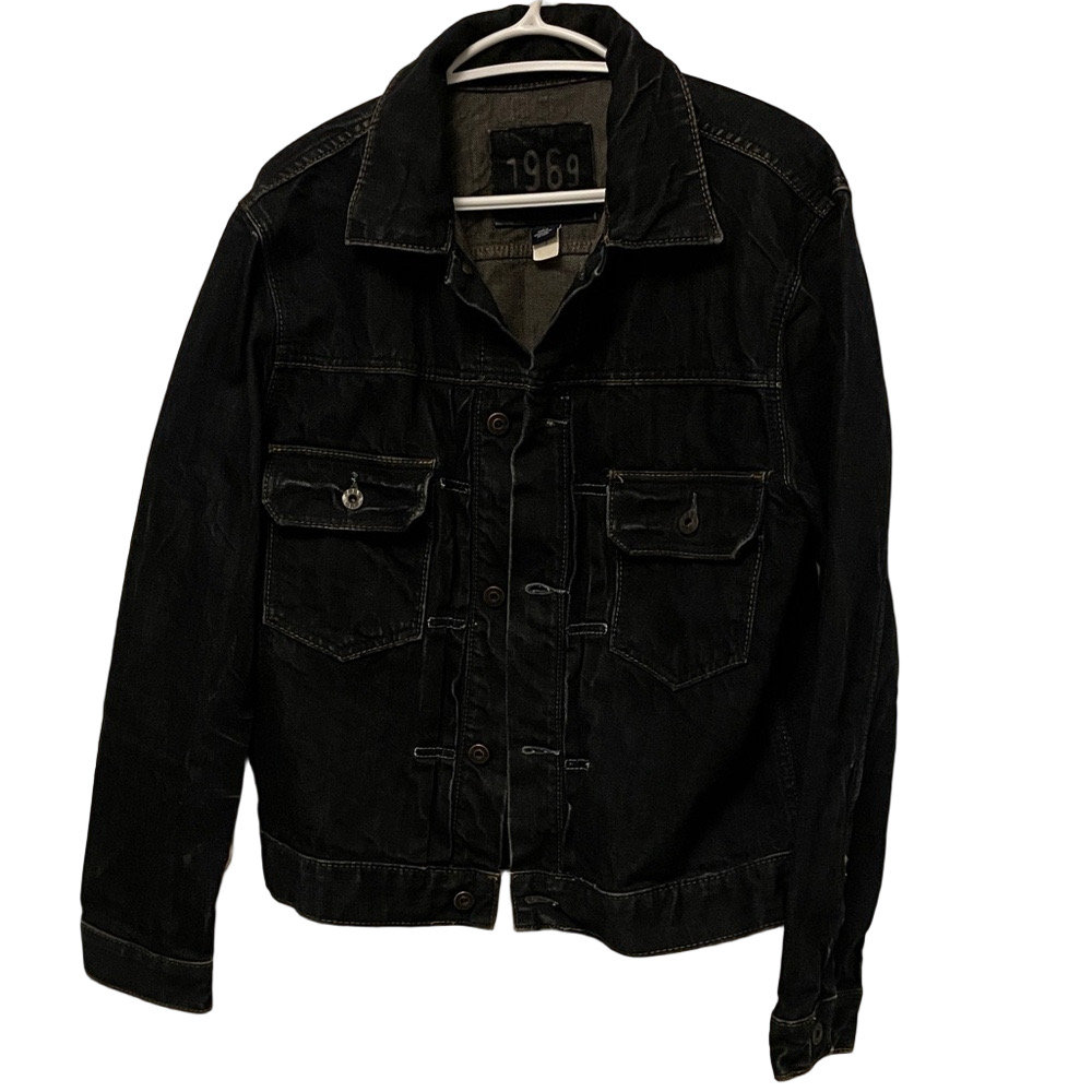 Women's Gap 1969 Dark Denim Jacket Size Medium
